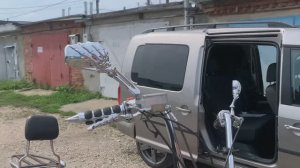 Замена зеркал на Honda Shadow