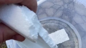 Краска из пенопласта