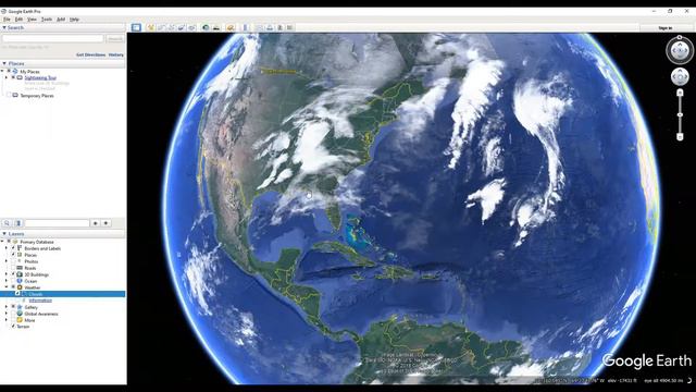 How To See Clouds and Storms in Google Earth Pro смотреть онлайн
