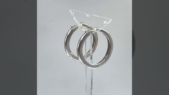 бриллиантовые серьги-конго смотреть онлайн