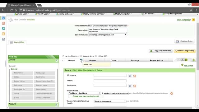 An overview of Active Directory User creation templates смотреть онлайн