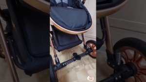 Видеообзор коляски Luxmom V9 3в1