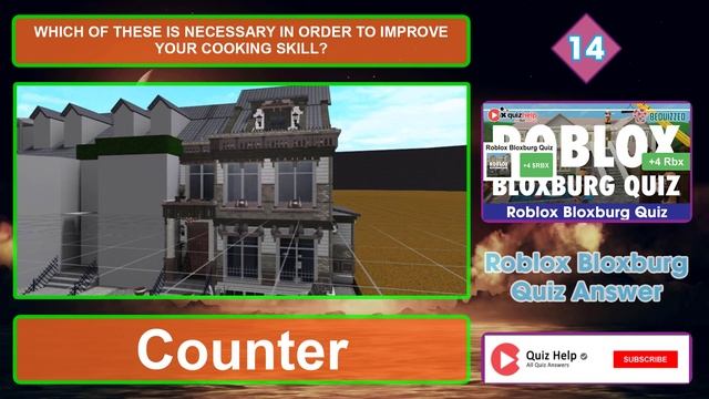 Roblox Bloxburg Quiz Answers 100% | Earn +4 Rbx | Bequizzed смотреть онлайн