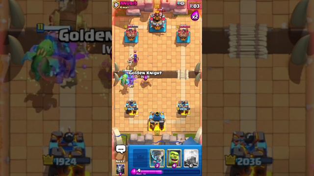 🔰 ПРОХОЖДЕНИЕ ГРАНДА ГОЛЕМ МОЛНИЯ ЗОЛОТОЙ РЫЦАРЬ! КЛЕШ РОЯЛЬ/CLASH ROYALE