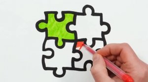 Рисуем фломастерами. Простой милый рисунок. Рисование для детей