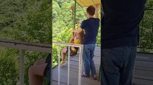 Тарзанка,озеро Рица