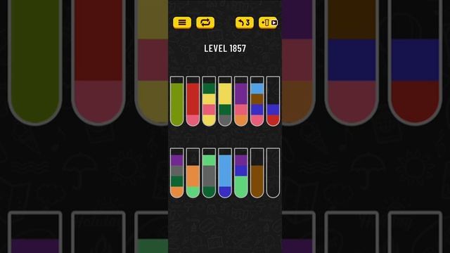 Water sort puzzle level 1857 смотреть онлайн