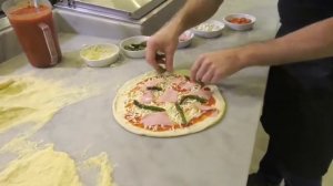 Asparagus Pizza