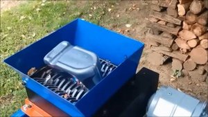 Шредер двухвальный. Измельчитель ТБО.