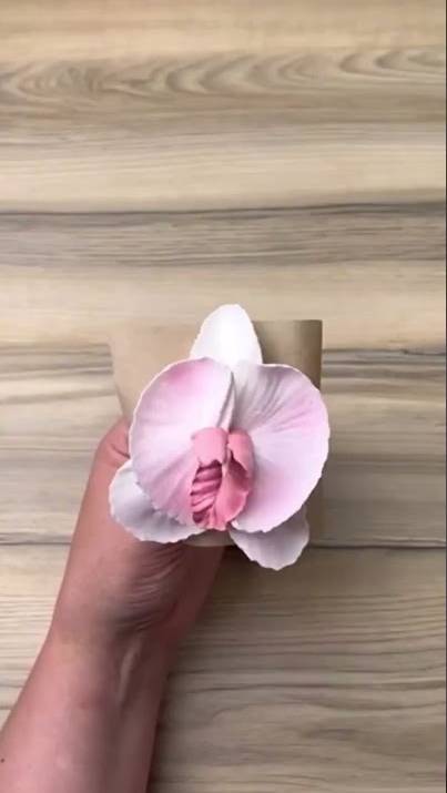 Орхидея из зефира от @olga.zarubina0501🌺РЕЦЕПТ Классического Зефира