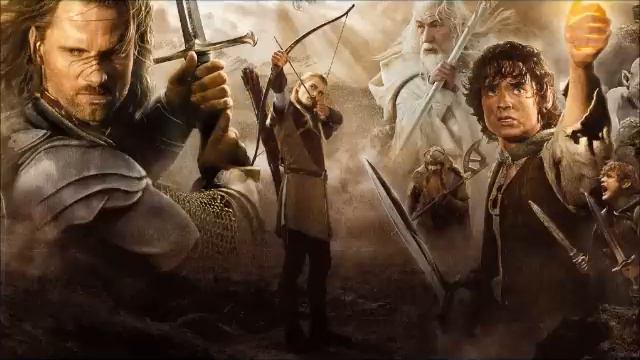 The Fellowship of the Ring Theme Song смотреть онлайн