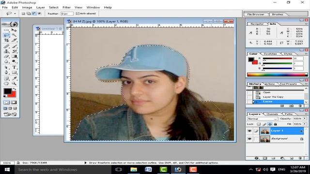 Adobe Photoshop Class 2 Lasso, Polygon Lasso and Magnetic Lasso tool In urdu & Hindi Tutorial смотреть онлайн