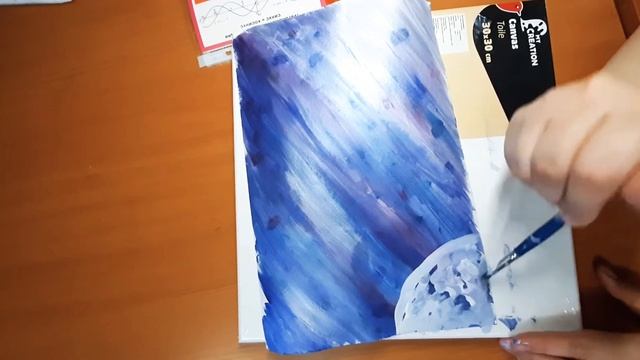 космос, правополушарное рисование