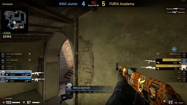 КАК ИГРАЕТ НОВЫЙ ИГРОК НАВИ 13 ЛЕТ ГЕНИЙ смотреть онлайн