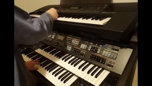 Yamaha PSR-5700 plus Technics sx-G6 quick test