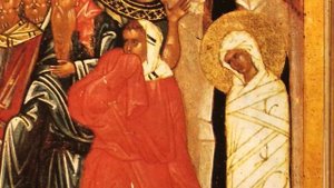 Воскрешение Лазаря. Читаем икону