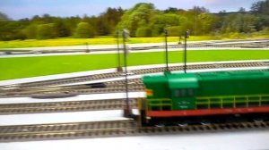 изготовление железнодорожного макета (23 метра) масштаб 1/87 часть 3.