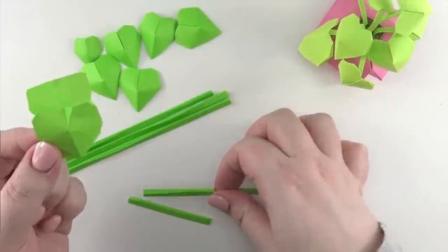 Mini Origami Pot Plant Tutorial - DIY - Paper Kawaii смотреть онлайн