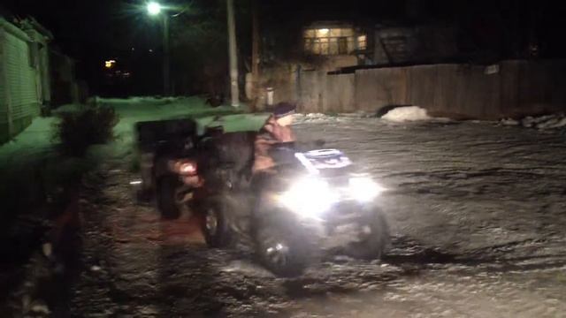 жесткая сцепка (прицепное для квадроциклов) часть 2 смотреть онлайн