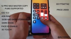 IPHONE 12 PRO MAX MASTER COPY | PUBG SUPPORTED |