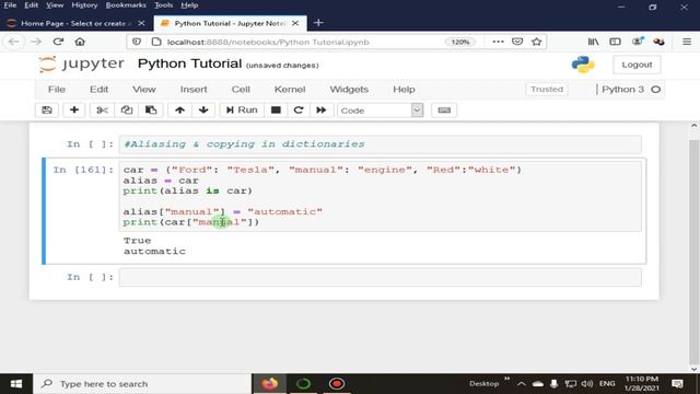 Cloning & Aliasing Python Dictionary | Python 4 You | Lecture 162