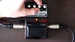 Обзор педали DOD FX86B Death Metal. Аццкий звук.