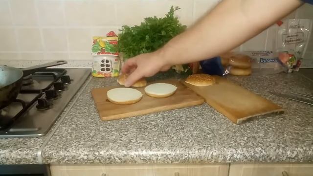 Чикенбургер  Готовим дома бургер