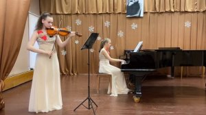 Дуэт скрипки и фортепиано: Astor Piazzolla “Chau Paris”.