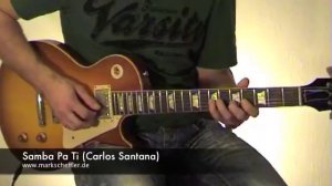 "Samba Pa Ti" (Carlos Santana Cover)