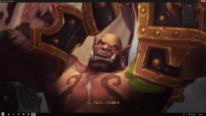 World of Warcraft: Warlords of Drenor. Гаррош Адский Крик против Тралла