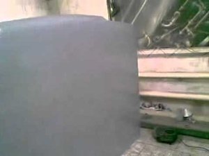 Покраска капота ВАЗ 2109 в полевых условиях - часть 1 грунт