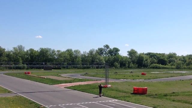 Картинг. Лемар. Первый заезд.mp4