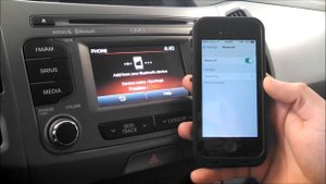 How to Pair a phone on a 2013 Kia Sportage using Bluetooth