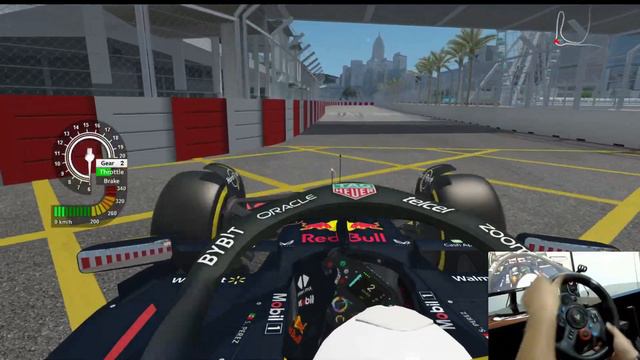 RB 19 vs Formula E - E-prix Hong Kong / Assetto Corsa