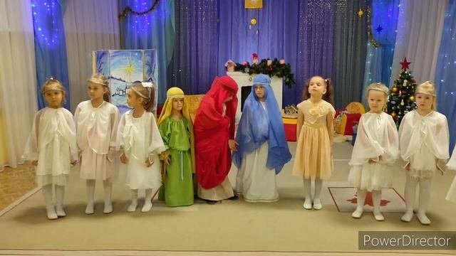 Театральная композиция: «Детская сценка на Рождество»