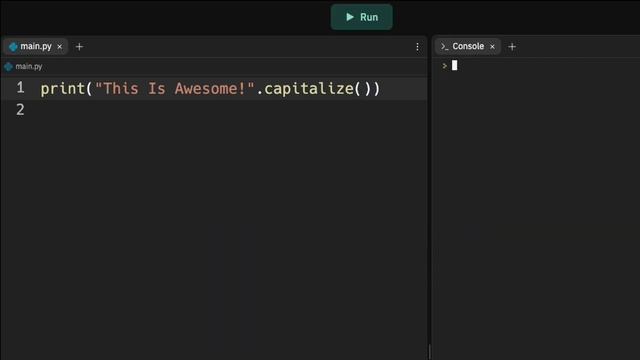 How to format string case in Python