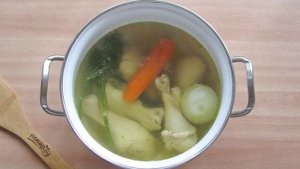 Холодец из куриных ножек с желатином