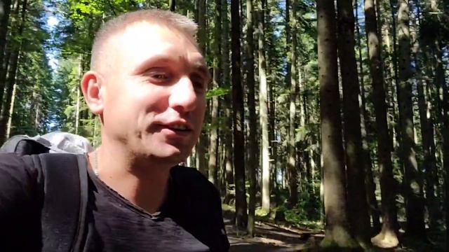 Східниця 2022. День 1. Джерело 1, 18. Форельник, білочки в лісі, водоспад Сопіт