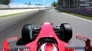 GT5 Ferrari F10 Monza 1:21.956 (no aids - no cutting)