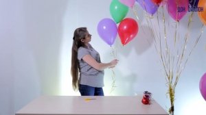 Искусство Аэродизайна. Урок №22. Собираем фонтаны из воздушных шаров