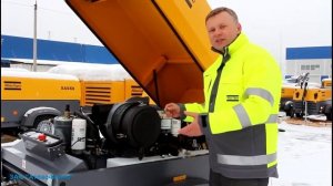 Обзор дизельного компрессора Atlas Copco XAS 97