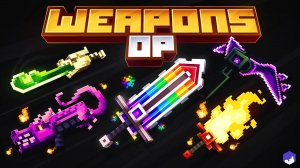 Minecraft Bedrock DLC "OP WEAPONS"