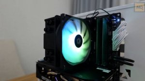 ID-Cooling SE-214-XT ARGB обзор. Недорогое охлаждение процессора с подсветкой.
