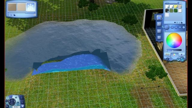 Как сделать озеро в котором можно плавать в The sims 3 tutorial смотреть онлайн