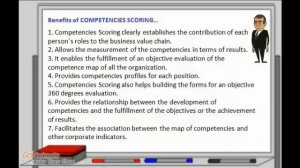 Competencies Scoring Model - CSM