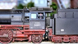 Roco BR 01 72131 and Roco 555.1 70274 Steam Locomotives with Digital Sound
