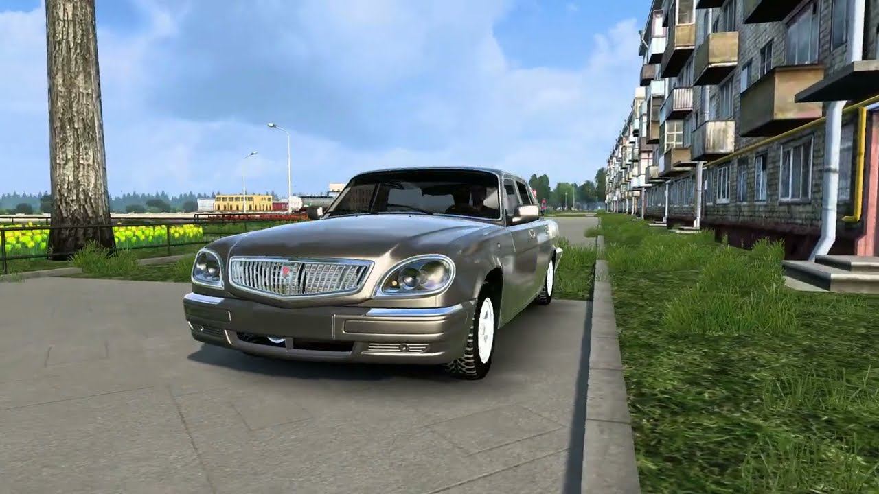 [ETS 2] Volga ГАЗ-31105_Passajerros Delivery in Shaulay смотреть онлайн