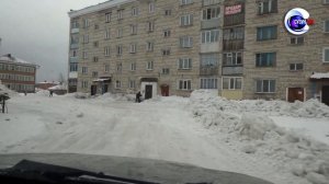 Сузунское ЖКХ на уборке снега.