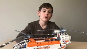 Двухвинтовой вертолет Лего Техник 42052-B (Tandem Rotor Helicopter)