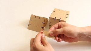 Сборка крафтовых деталей конструктора Йохокуб